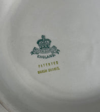 Load image into Gallery viewer, Antique Woods and Sons Bird of Paradise Porcelain Footed Bowl