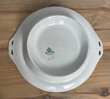 Load image into Gallery viewer, Antique Woods and Sons Bird of Paradise Porcelain Footed Bowl