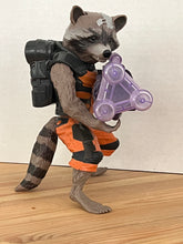 Load image into Gallery viewer, Hasbro 2017 Marvel Talking Rocket Raccoon With Blaster Gun Action Figure