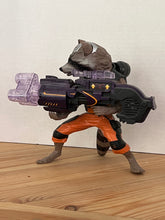 Load image into Gallery viewer, Hasbro 2017 Marvel Talking Rocket Raccoon With Blaster Gun Action Figure