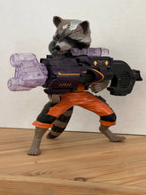 Load image into Gallery viewer, Hasbro 2017 Marvel Talking Rocket Raccoon With Blaster Gun Action Figure