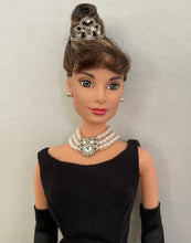 Load image into Gallery viewer, 1998 Breakfast at Tiffany’s Audrey Hepburn Barbie  Doll
