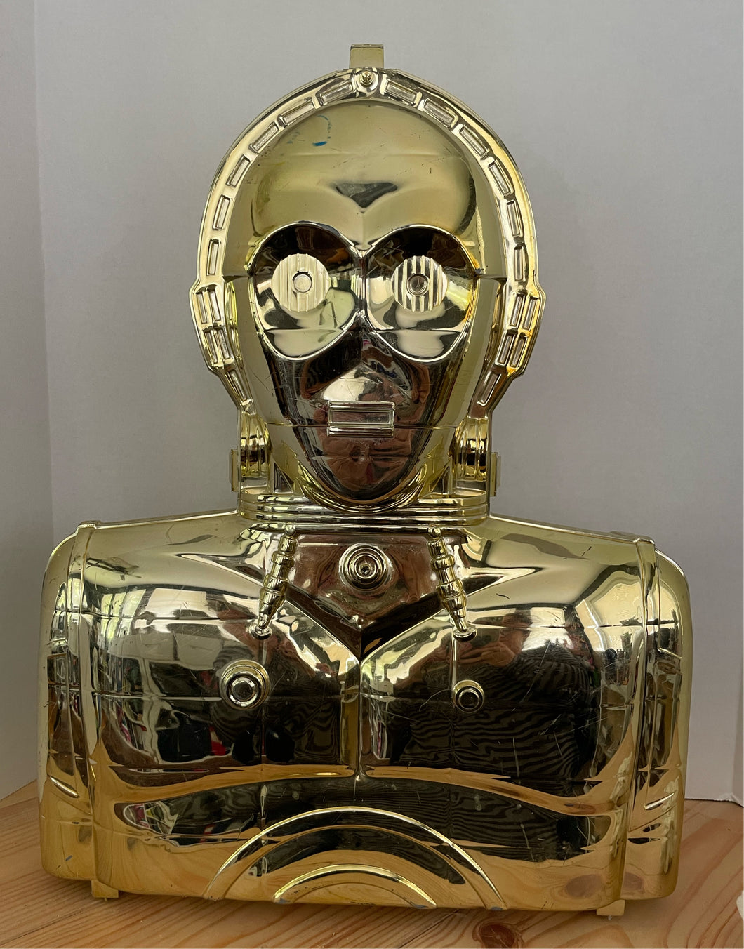 Vintage 1980s Star Wars C-3PO Action Figure Carrying Case