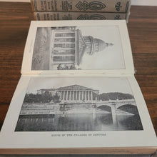 Load image into Gallery viewer, 1914 Antique Whalsey's "Seeing Europe With Famous Authors" Book Set