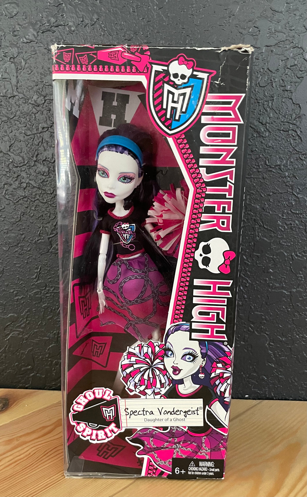 Mattel Monster High Ghost Spirit Spectra Vondergeist Doll New In Box