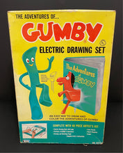 Load image into Gallery viewer, Vintage Gumby Electric Drawing set