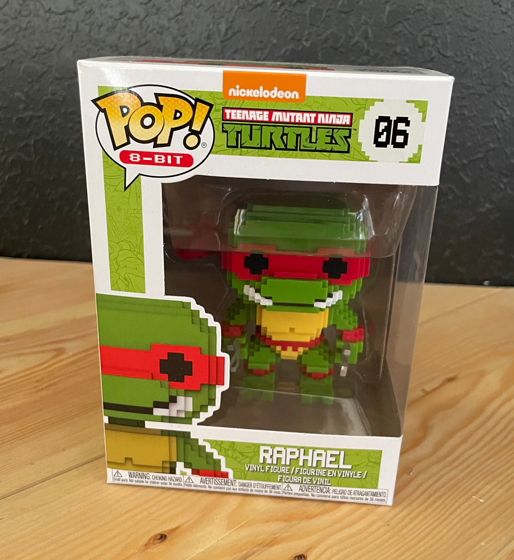 Funko Pop 8 Bit Teenage Mutant Ninja Turtles Rafael 06