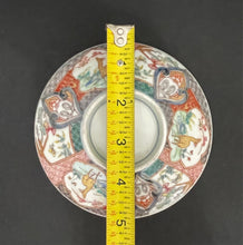 Load image into Gallery viewer, Antique Polychrome Japanese Porcelain Dinner Plate Set