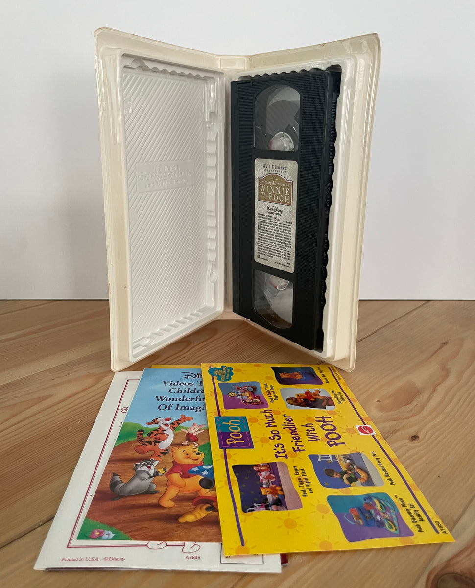 the many adventures of winnie the pooh 1996 vhs