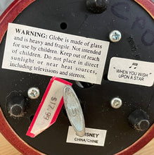 Load image into Gallery viewer, Disney World Castle Musical Snow Globe “ When You Wish Upon A Star”