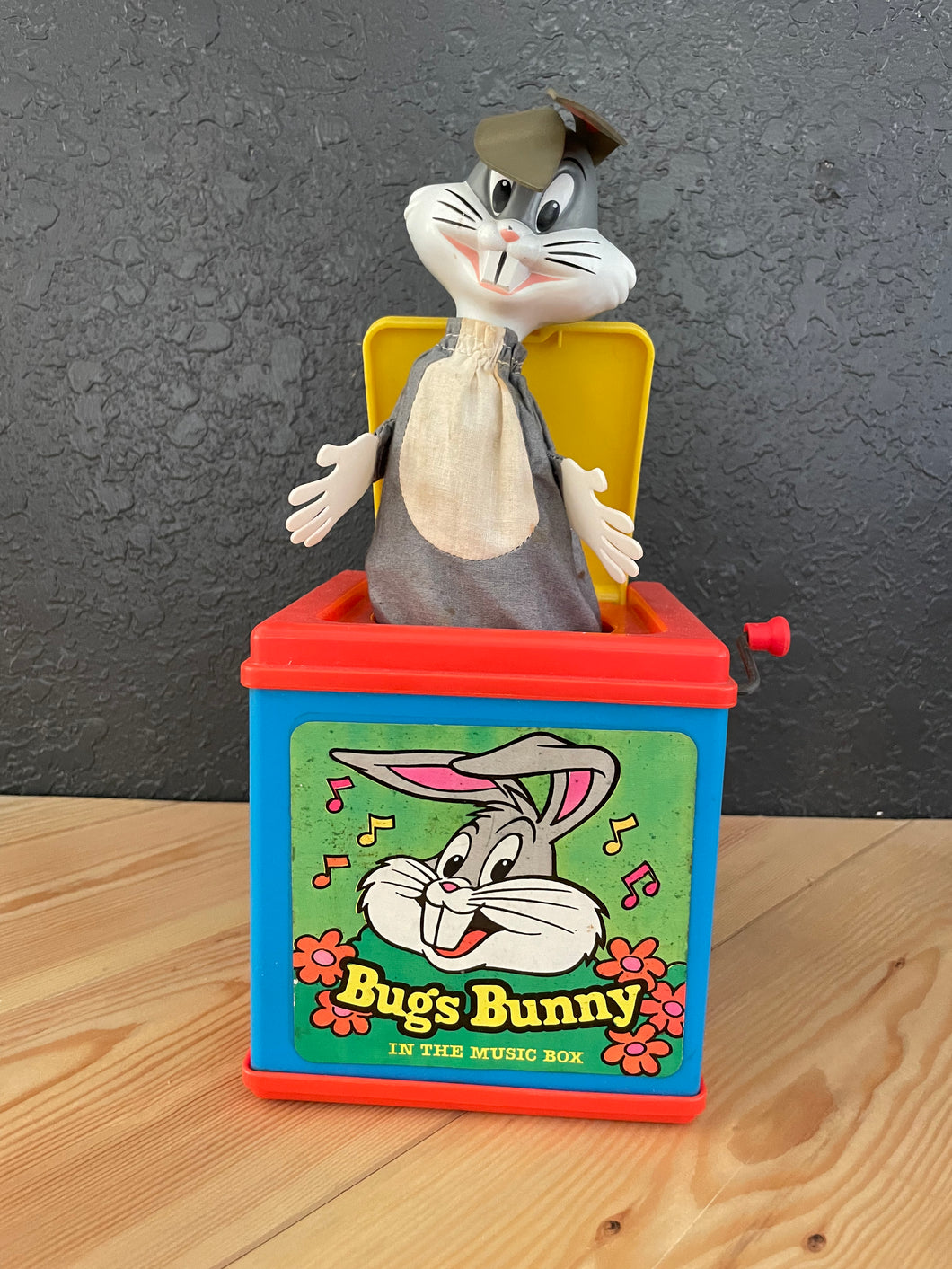 Vintage 1976 Bugs Bunny Jack in the Box