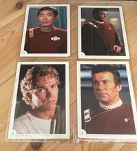 Load image into Gallery viewer, Star Trek II The Wrath For Khan Oversized Trading Card Complete Set