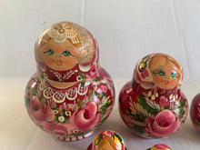 Load image into Gallery viewer, Vintage Russian Matryoshka Nesting Doll