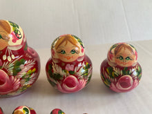 Load image into Gallery viewer, Vintage Russian Matryoshka Nesting Doll