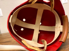 Load image into Gallery viewer, Vintage 1960s Red Football Helmet
