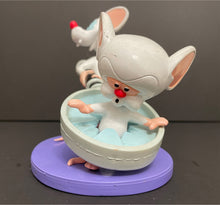 Load image into Gallery viewer, 1998 Warner Bros Pinky and the Brain Bobblehead Resin Figurines