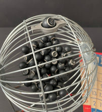 Load image into Gallery viewer, Antique Pressman Bingo Game with Tumbler