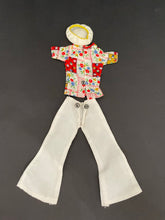 Load image into Gallery viewer, Vintage 1970s Mod Barbie Bell Bottom Authentic Outfit