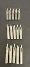 Load image into Gallery viewer, Antique Swanson Australian Lime #2 Pen Quill Nibs Lot