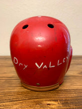 Load image into Gallery viewer, Vintage 1960s Red Football Helmet