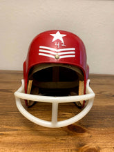 Load image into Gallery viewer, Vintage 1960s Red Football Helmet
