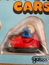 Load image into Gallery viewer, Vintage 1982 Smurfs Bumper Cars Never Used