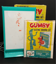 Load image into Gallery viewer, Vintage Gumby Electric Drawing set