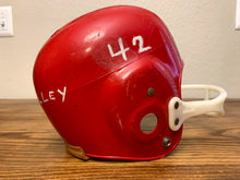Load image into Gallery viewer, Vintage 1960s Red Football Helmet