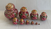 Load image into Gallery viewer, Vintage Russian Matryoshka Nesting Doll