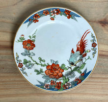 Load image into Gallery viewer, Antique Woods and Sons Bird of Paradise Porcelain Bread Plate
