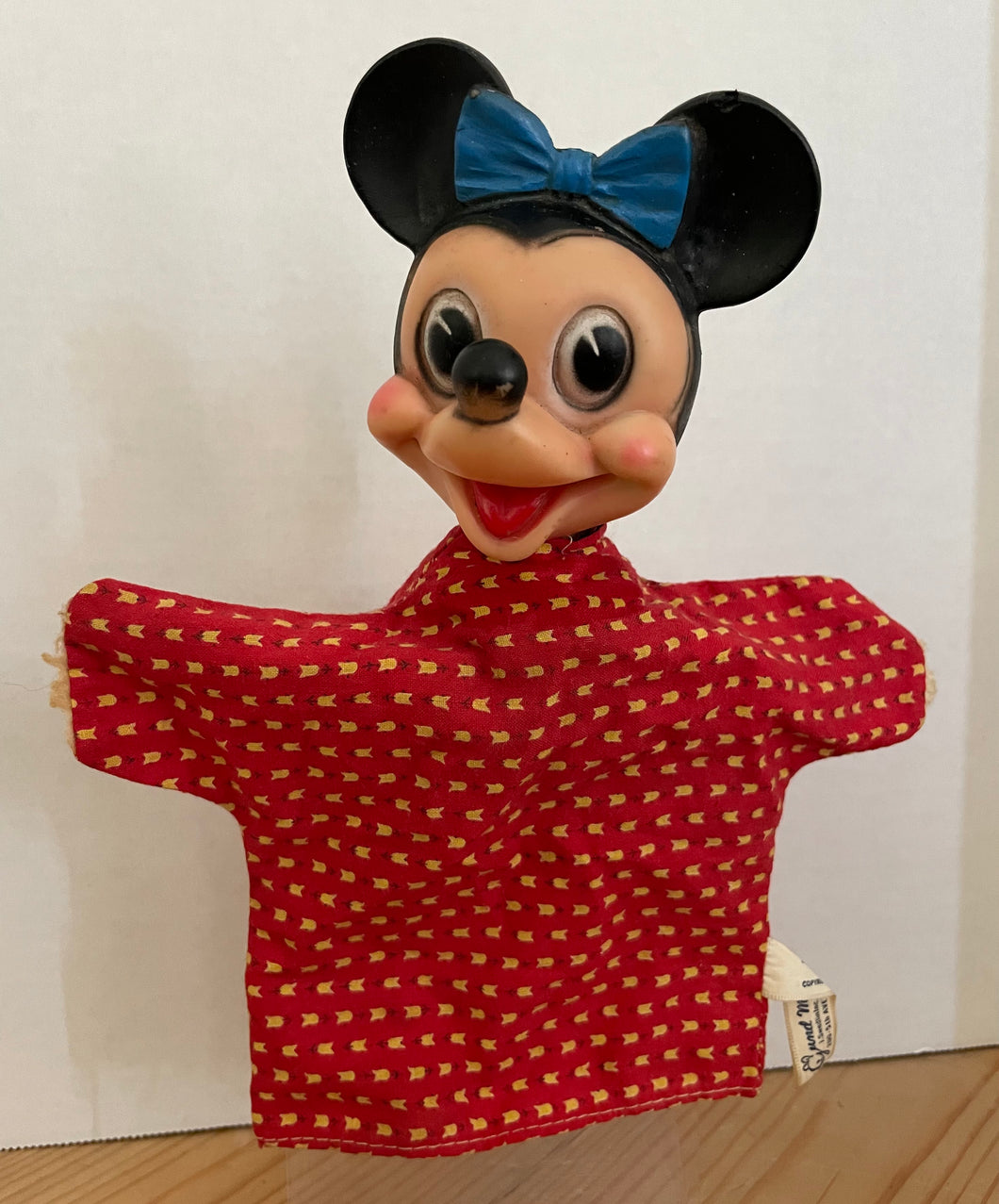 Antique 1950s Minnie Mouse Hand Puppet