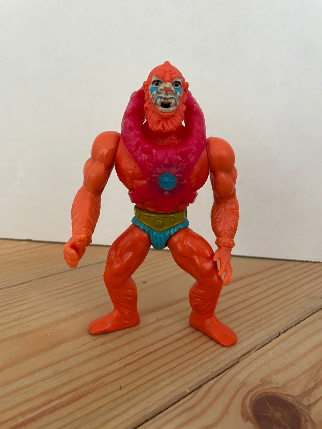 Vintage Mattel 1980s MOTU He-Man Beast Man Action Figure