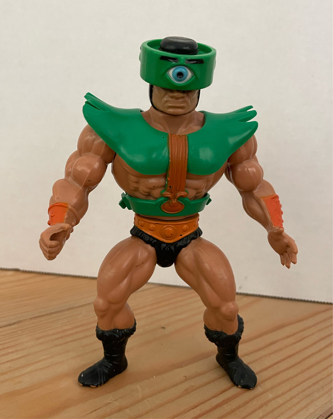Vintage Mattel 1980s MOTU He-Man Tri-Clops Action Figure