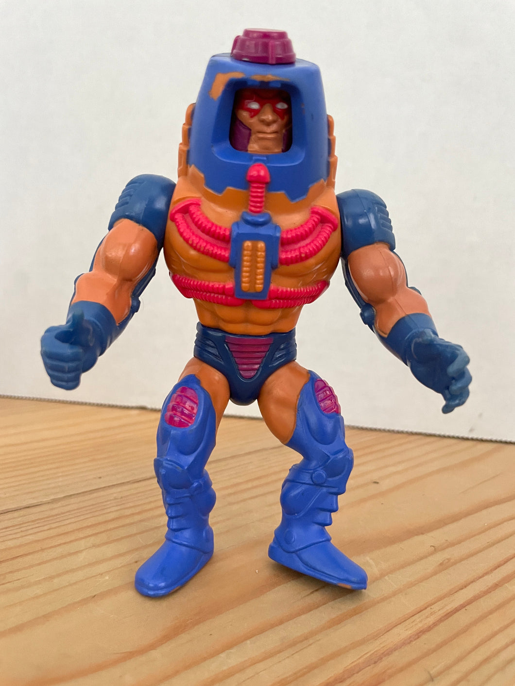 Vintage Mattel 1980s MOTU He-Man Man-E-Faces Action Figure