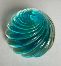 Load image into Gallery viewer, Vintage Art Glass Swirl Paperweight
