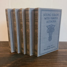 Load image into Gallery viewer, 1914 Antique Whalsey&#39;s &quot;Seeing Europe With Famous Authors&quot; Book Set
