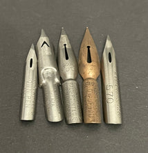 Load image into Gallery viewer, Antique Assorted Pen Quill Nibs Lot
