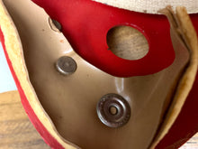 Load image into Gallery viewer, Vintage 1960s Red Football Helmet
