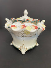 Load image into Gallery viewer, Vintage Hand Painted Japanese Porcelain Moriage Nippon Tea Caddy
