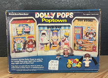 Load image into Gallery viewer, Vintage 1978 Dolly Pops Poptown &amp; Taking Care of Baby Play Sets with original Box
