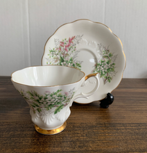 Load image into Gallery viewer, Vintage Royal Albert Porcelain Friendship Series Hawthorne Tea Cup and Saucer

