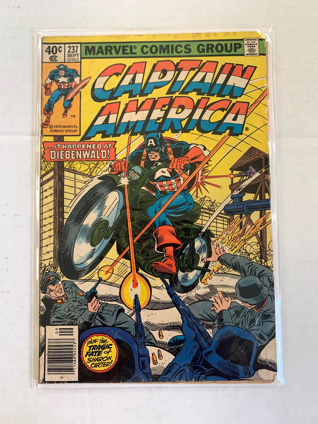 1979 Captain America #237 Comic Book