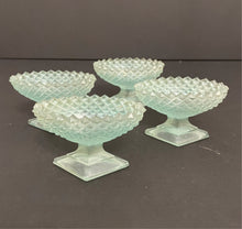 Load image into Gallery viewer, Antique EAPG Diamond Pattern Glass Salt Cellars (4)
