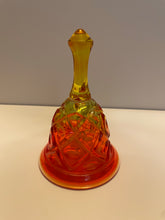 Load image into Gallery viewer, Vintage Mid Century Viking Amberina Glass Bell
