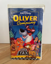 Load image into Gallery viewer, Vintage Walt Disney Masterpiece 1996 “Oliver &amp; Company” #7897 VHS
