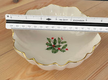 Load image into Gallery viewer, Lenox Porcelain Holiday Candy Dish
