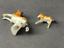 Load image into Gallery viewer, Vintage Porcelain Miniature Stallion and Foal Figurines
