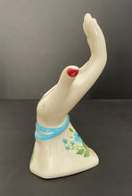Load image into Gallery viewer, Vintage Clinchfields White Ceramic Hand Vase
