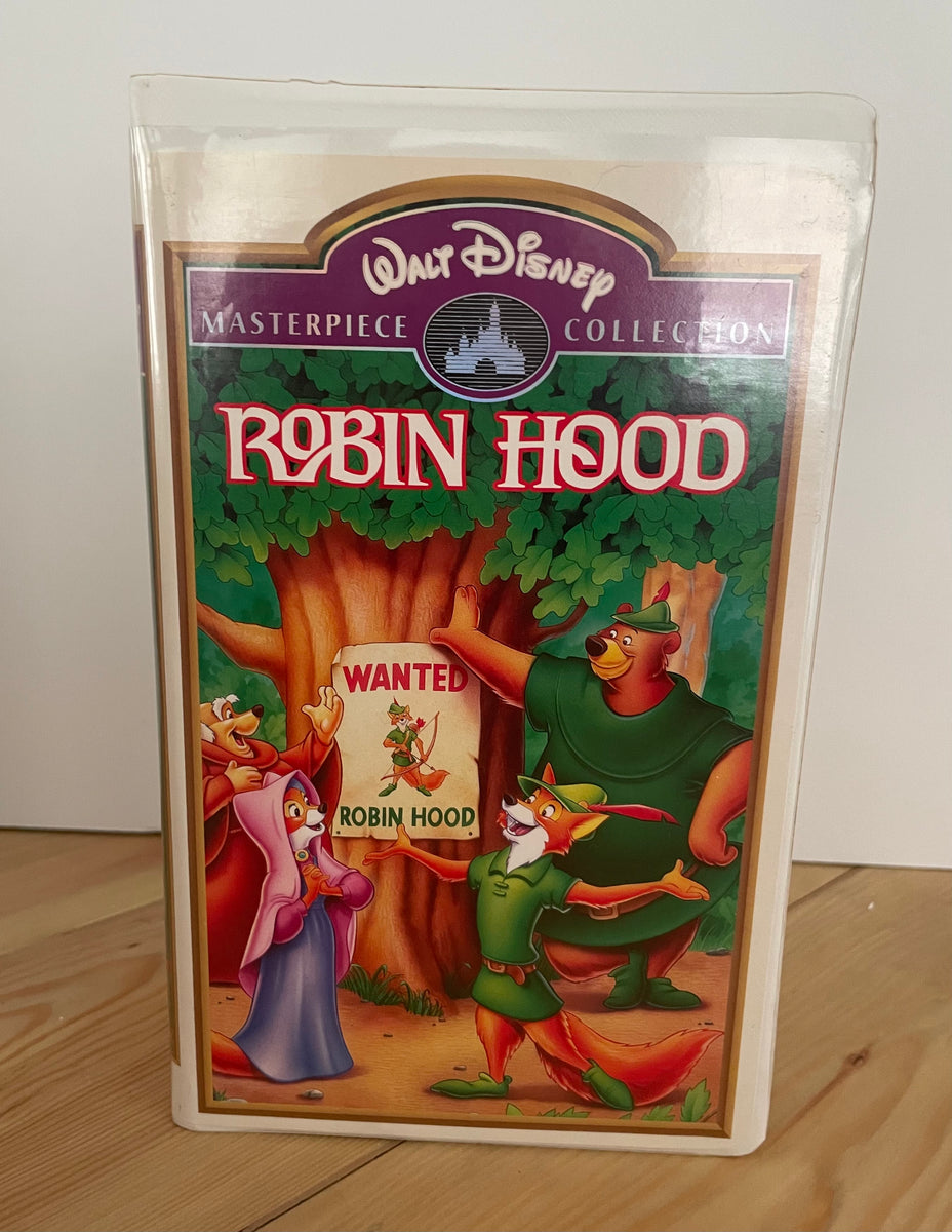 Vintage Walt Disney Masterpiece 1991 “Robin Hood” #1189 VHS – Vintage ...