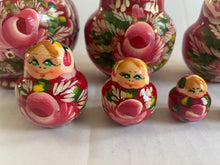 Load image into Gallery viewer, Vintage Russian Matryoshka Nesting Doll
